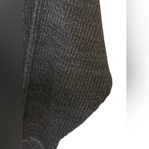 Men Vintage sweater Marithe Francois Girbaud S  Grey oversized ribbed cotton - Picture 7 of 10